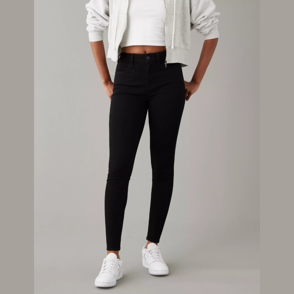 American Eagle Dream High-Waisted Jegging Black Size 8